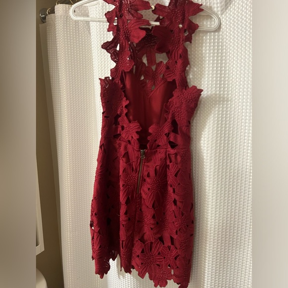 SAYLOR x Free People Jessa Flora Lace Mini Dress - Picture 3 of 6